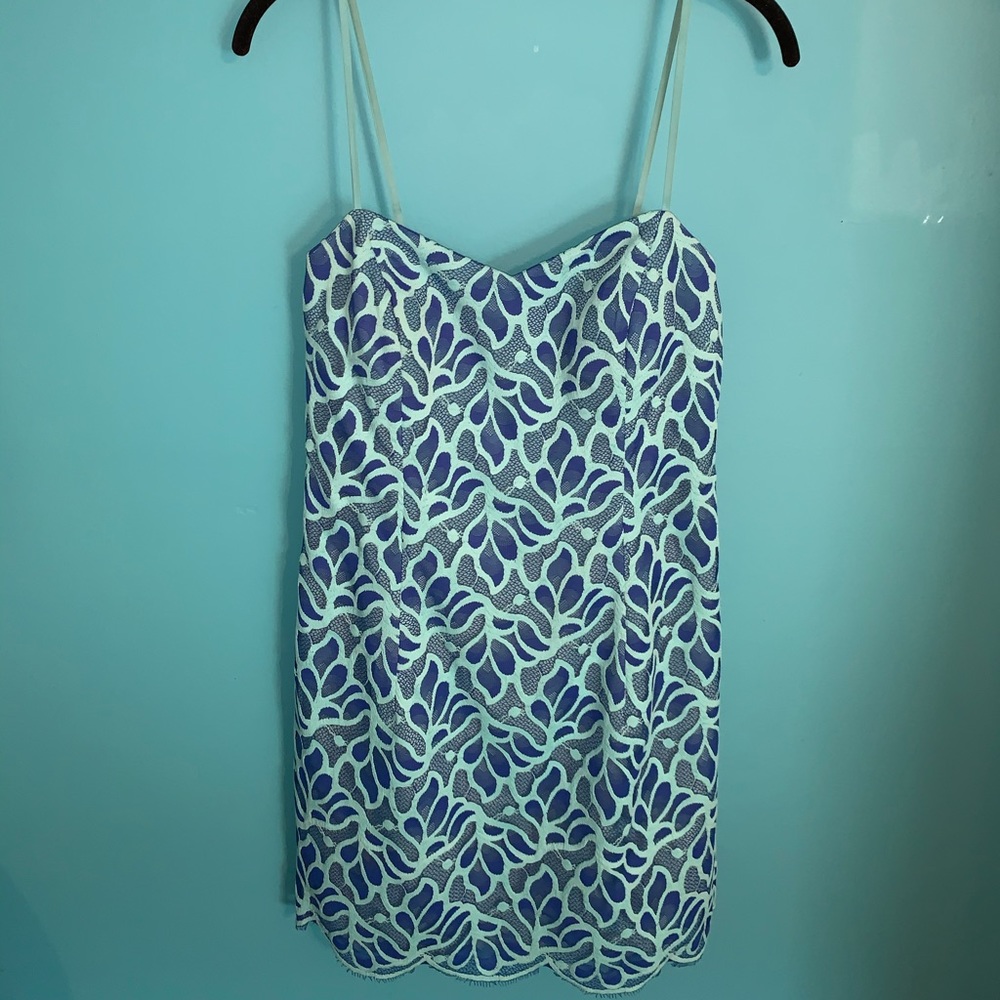 (ONLY WORN TWICE) Lily Pulitzer Lace Dress - Picture 4 of 5